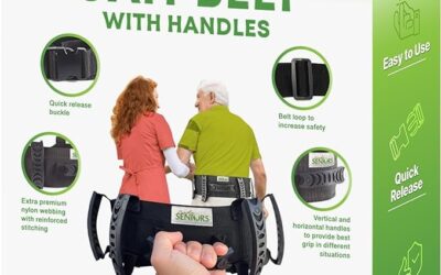 How a Gait Belt with Handles Can Help Prevent Falls for Seniors