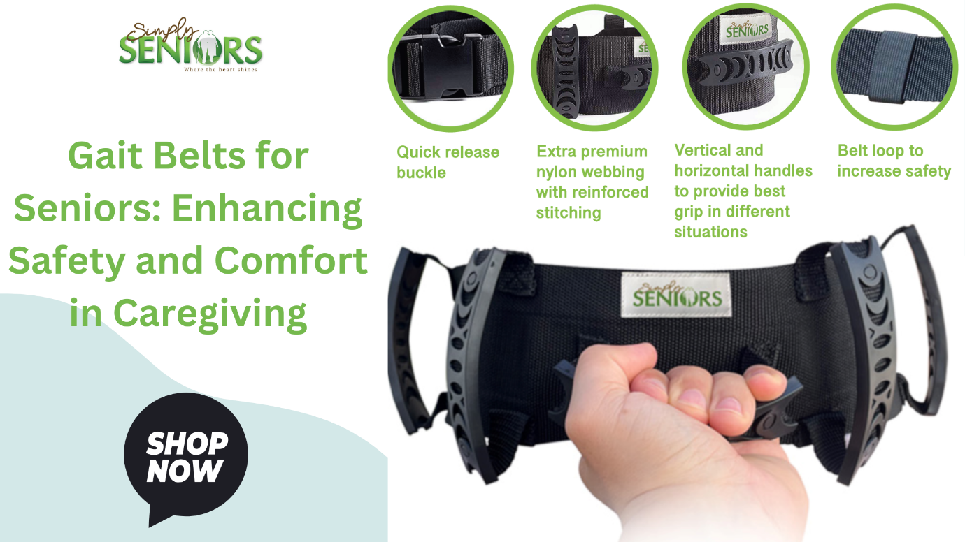 Gait Belts for Seniors: Enhancing Safety and Comfort in Caregiving