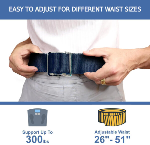 gait belt transfer belt for elderly home care products safety ambulation 60 inches