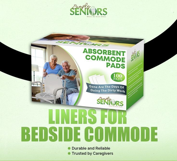 Bedside Commode Liners<br />

